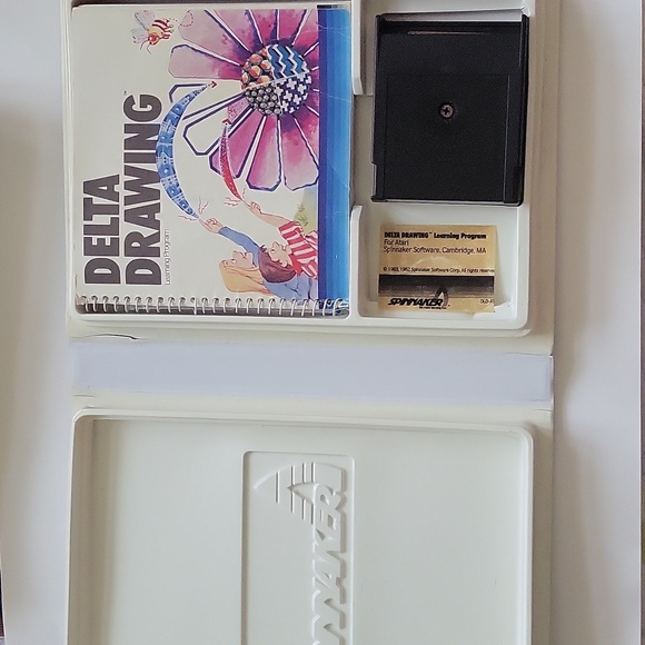 Delta Drawing Learning Program By Spinnaker 1983 Atari - Picture 11 of 12